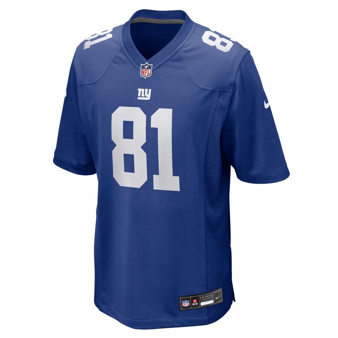 Jalin Hyatt New York Giants Team Game Jersey - Royal