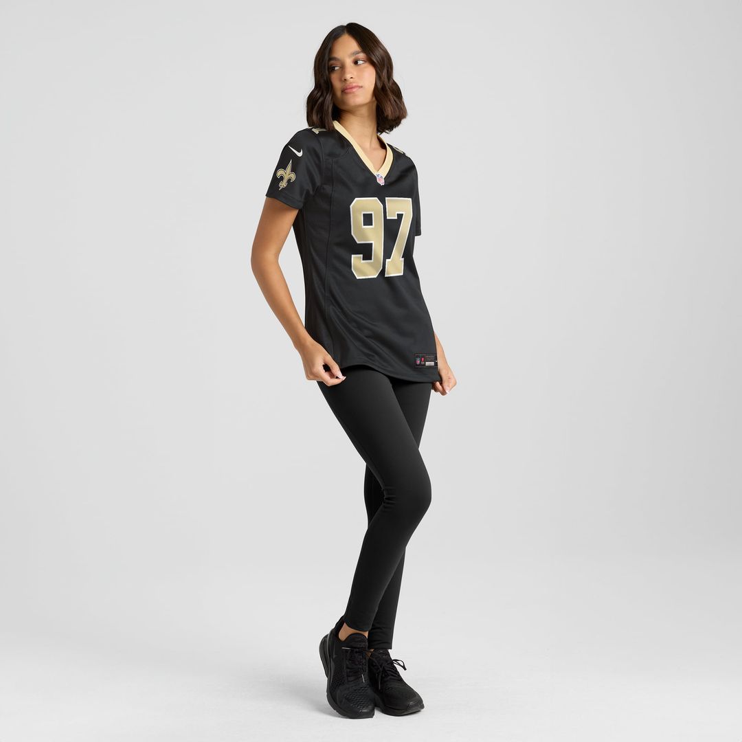 Khristian Boyd New Orleans Saints Women's Game Jersey - Black