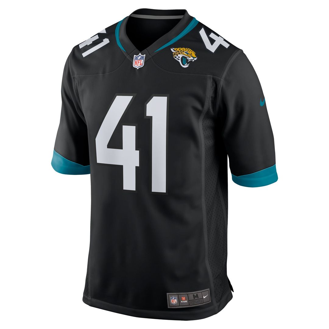Josh Hines - Allen Jacksonville Jaguars Alternate Game Jersey - Black