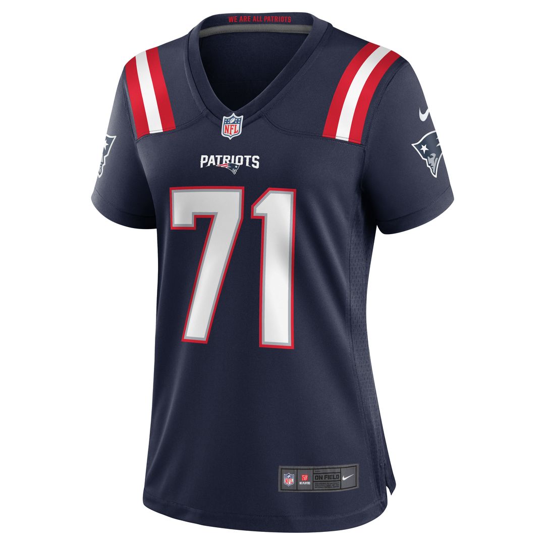 Mike Onwenu New England Patriots Women's Game Jersey - Navy