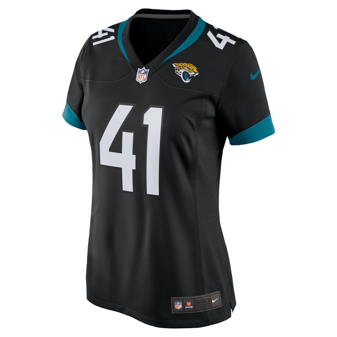 Josh Hines - Allen Jacksonville Jaguars Women's Alternate Player Game Jersey - Black