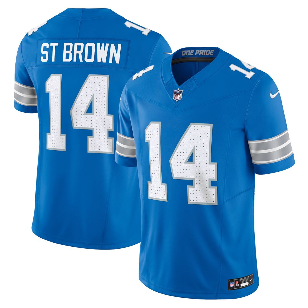 Amon - Ra St. Brown Detroit Lions Vapor F.U.S.E. Limited Jersey - Blue