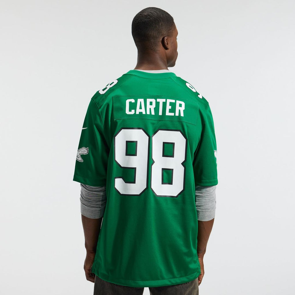 Jalen Carter Philadelphia Eagles Alternate Game Jersey - Kelly Green