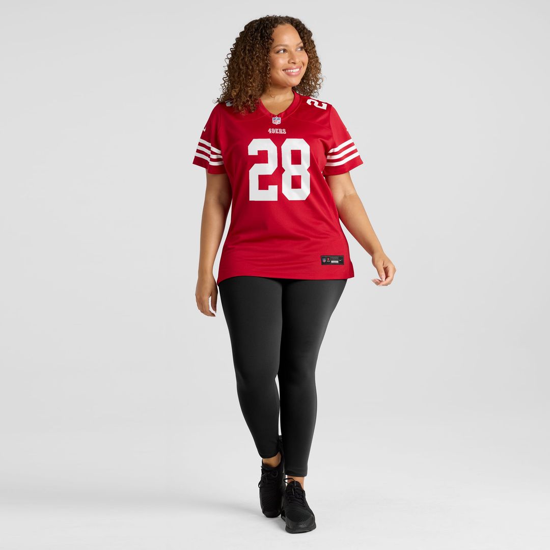 Darrell Luter Jr. San Francisco 49ers Women's Game Jersey - Scarlet