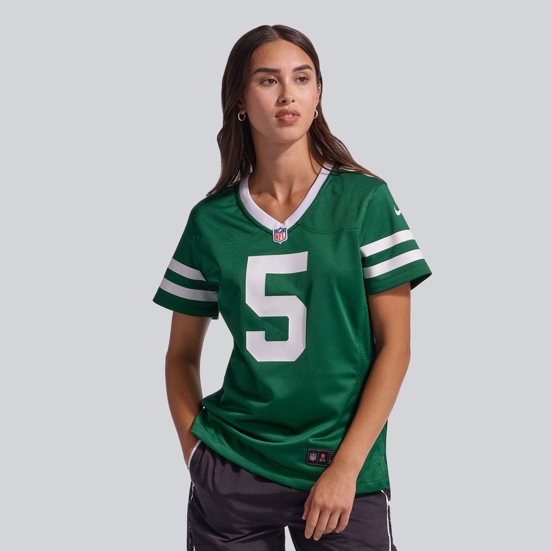 Garrett Wilson New York Jets Women's Alternate Game Jersey - Legacy Black