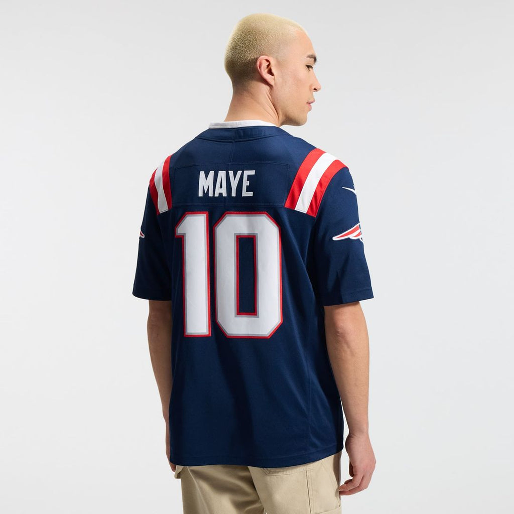 Drake Maye New England Patriots Team Vapor F.U.S.E. Stitched Limited Jersey - Navy