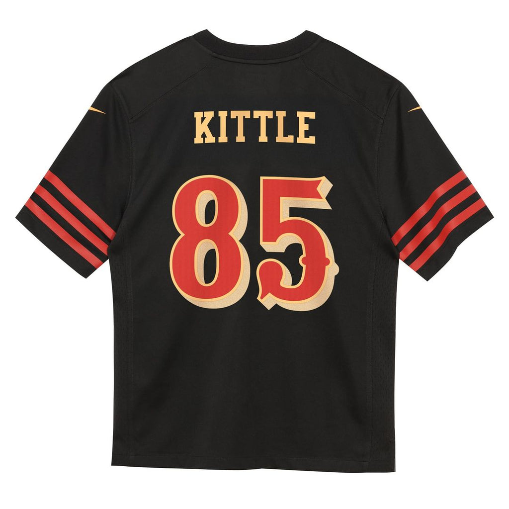 George Kittle San Francisco 49ers Preschool 2025 Rivalries Collection Game Jersey - Black