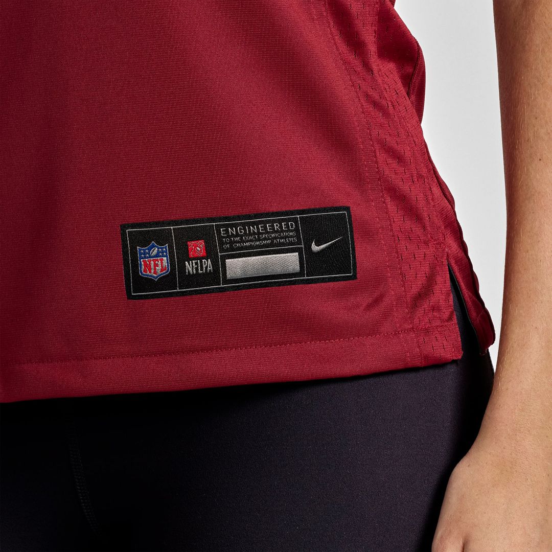 Deatrich Wise Jr. Washington Commanders Women's Team Game Jersey - Burgundy