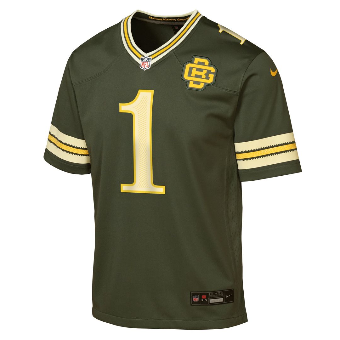 Micah Parsons Green Bay Packers Youth 2026 Rivalries Collection Game Jersey - Green