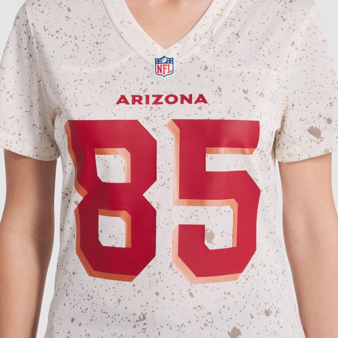 Trey McBride Arizona Cardinals Women's Rivalries Collection Game Jersey - Natural