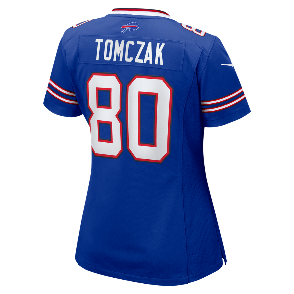Max Tomczak Buffalo Bills Women's Team Game Jersey - Royal