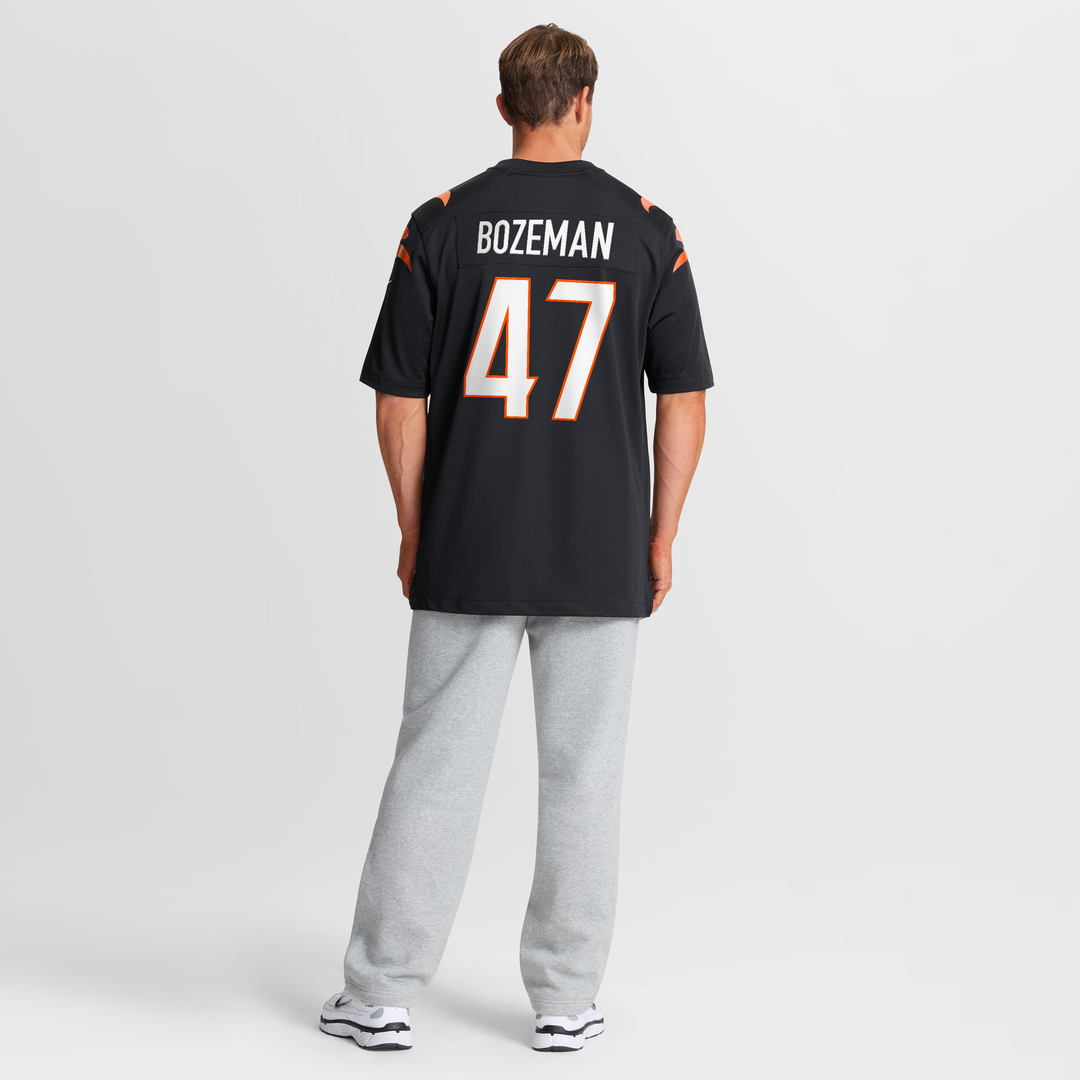 Swayze Bozeman Cincinnati Bengals Team Game Jersey - Black