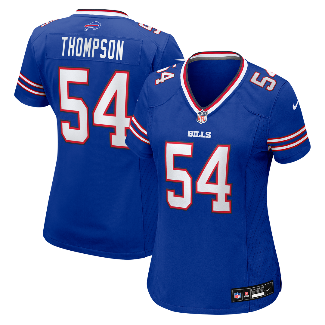 Shaq Thompson Buffalo Bills Women's Team Game Jersey - Royal