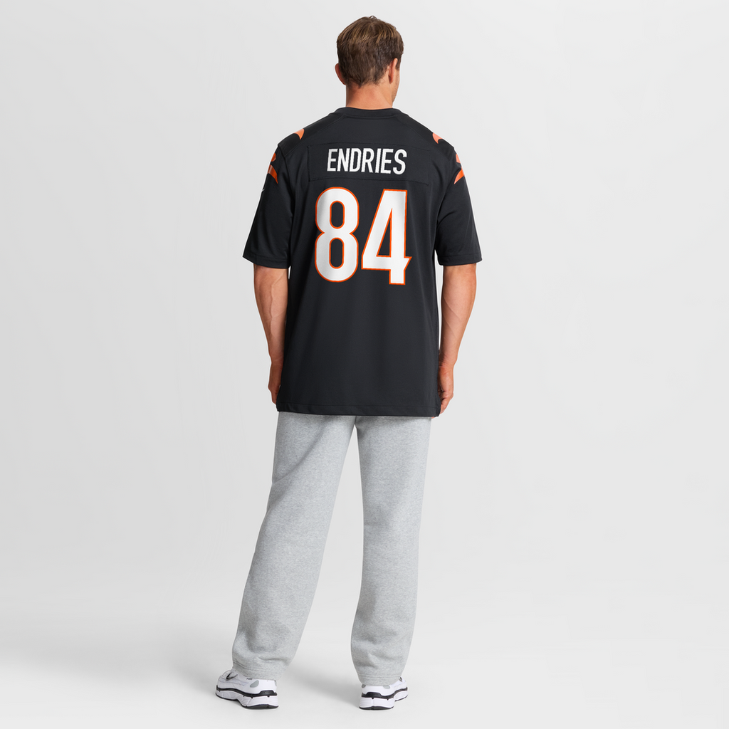 Jack Endries Cincinnati Bengals Team Game Jersey - Black