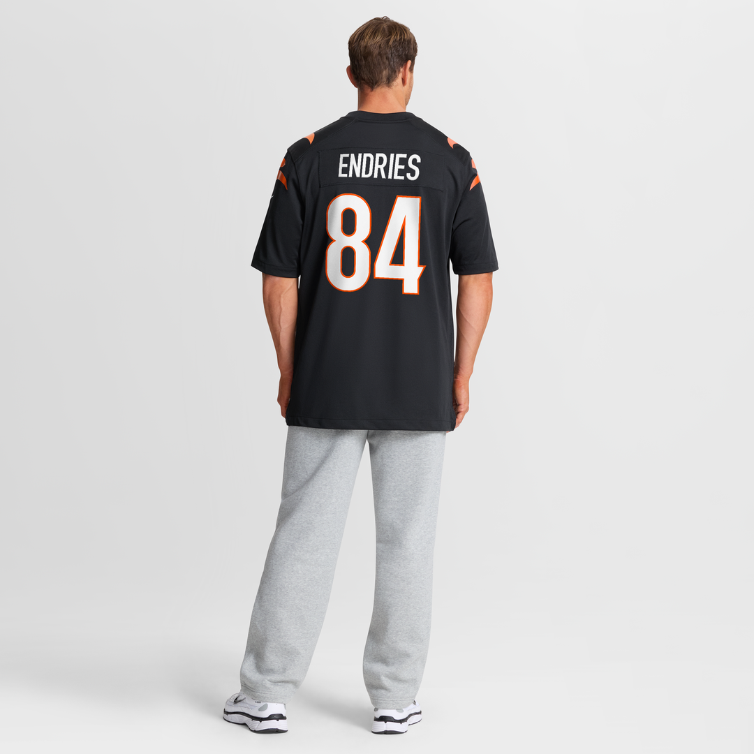 Jack Endries Cincinnati Bengals Team Game Jersey - Black