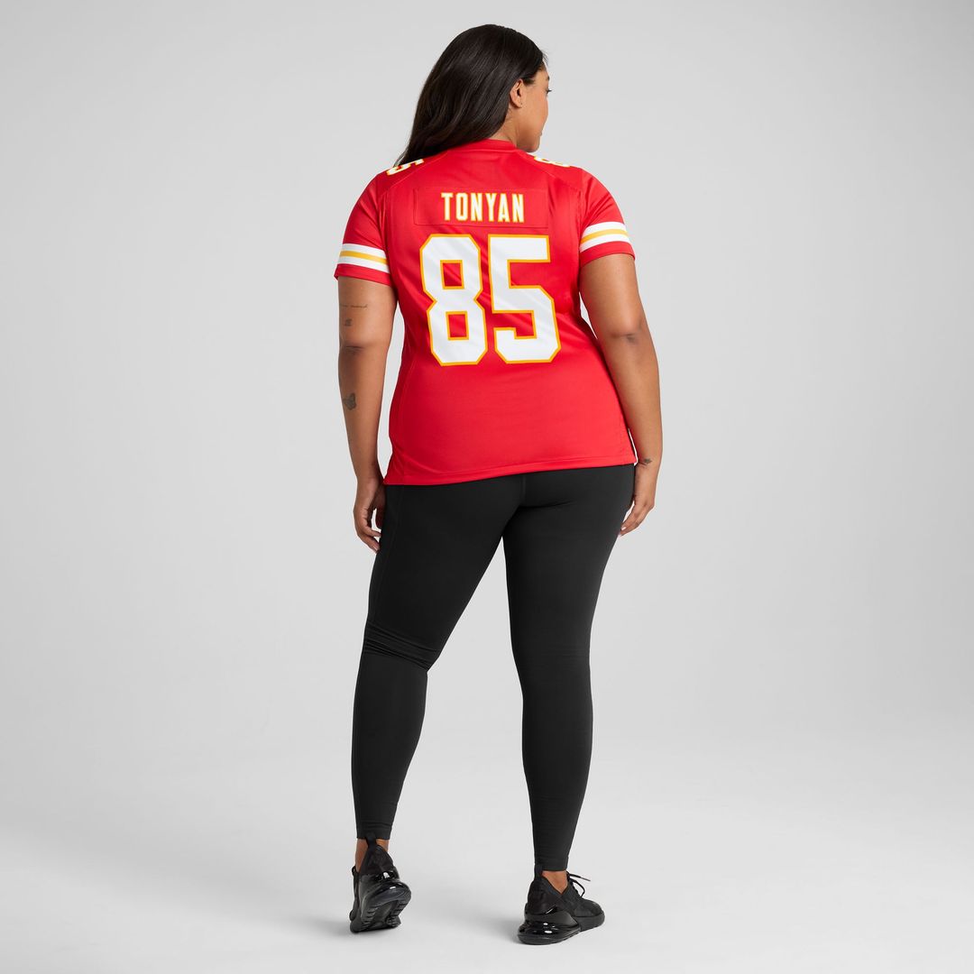 Robert Tonyan Kansas City Chiefs Women's Team Game Jersey - Red