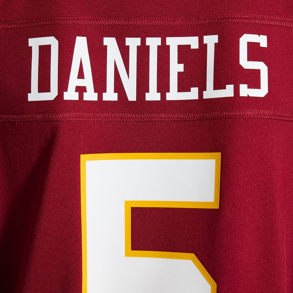 Jayden Daniels Washington Commanders Women's Game Jersey - Burgundy