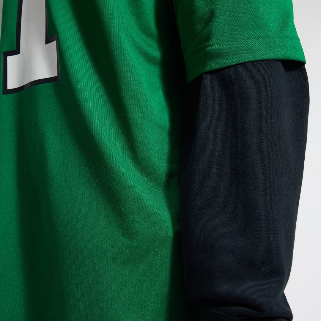 A.J. Brown Philadelphia Eagles Alternate Game Player Jersey - Kelly Green