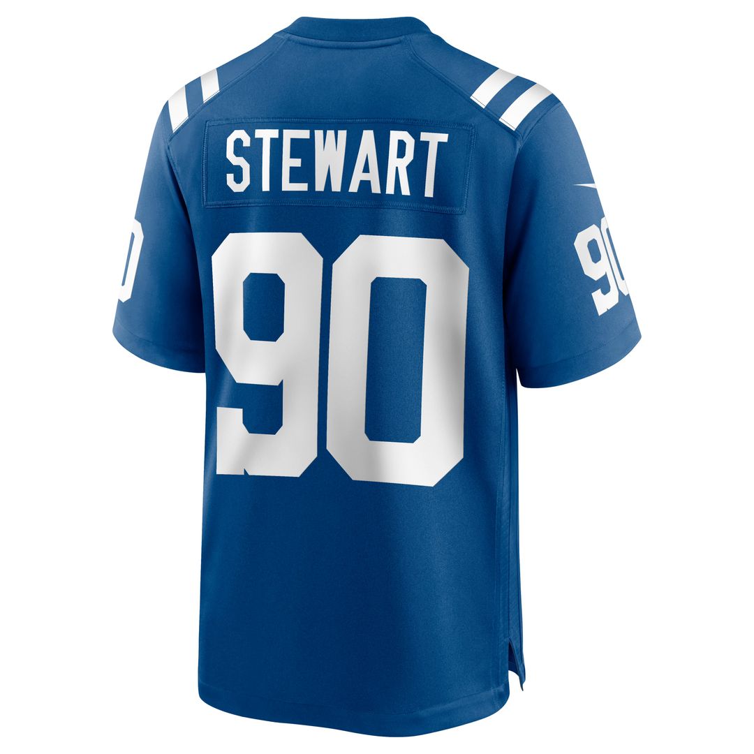 Grover Stewart Indianapolis Colts Game Jersey - Royal