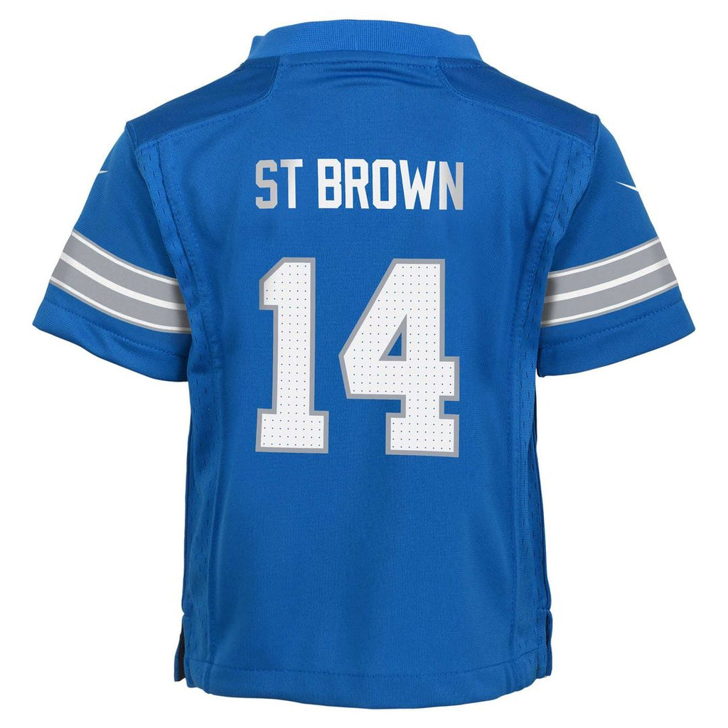 Amon - Ra St. Brown Detroit Lions Infant Team Player Game Jersey - Blue