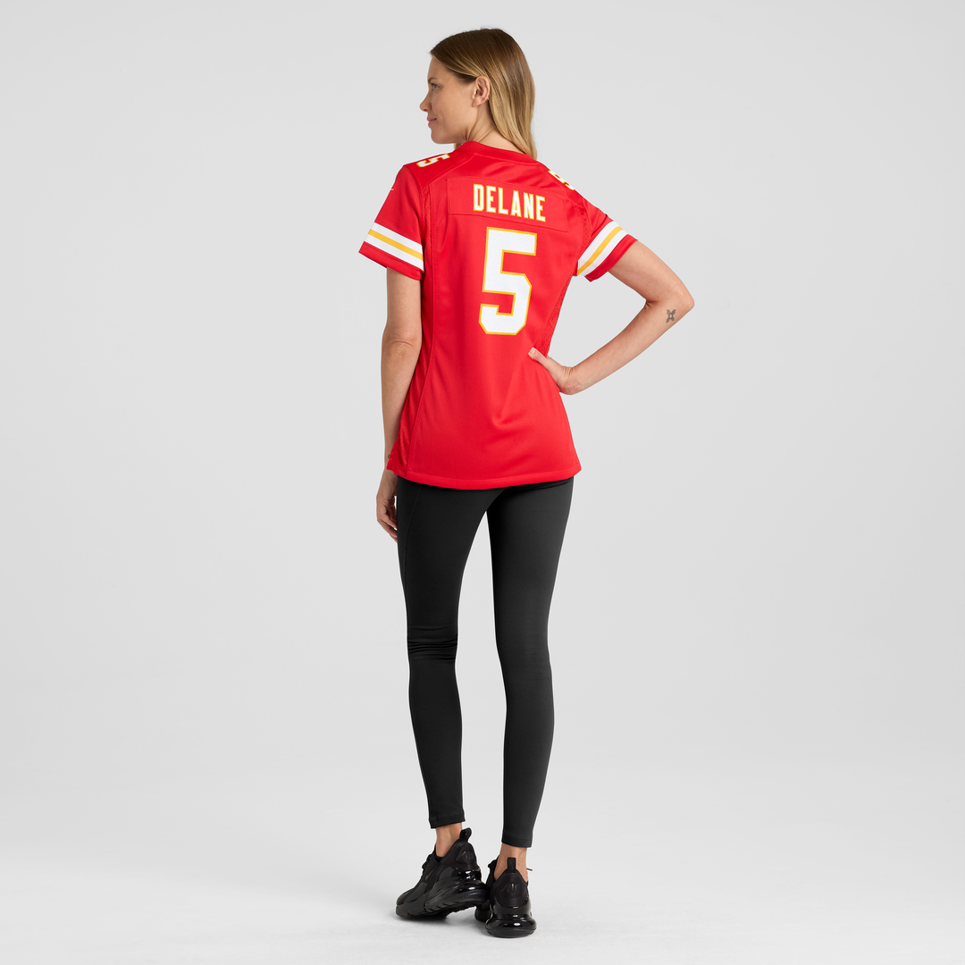 Mansoor Delane Kansas City Chiefs Women's Game Jersey - Red