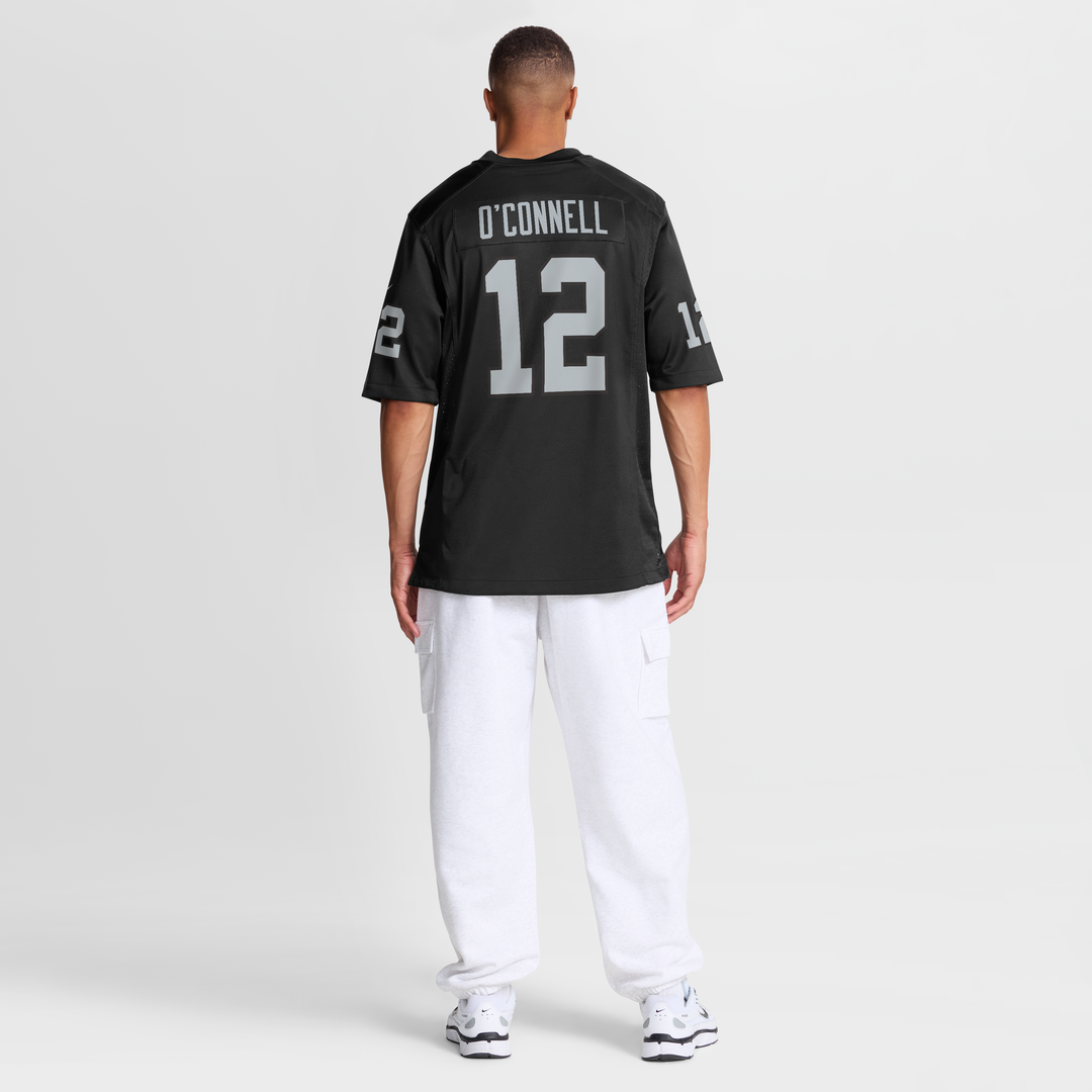 Aidan O'Connell Las Vegas Raiders Team Game Jersey - Black