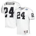 Charles Woodson Las Vegas Raiders 2002 Authentic Throwback Retired Player Jersey - White