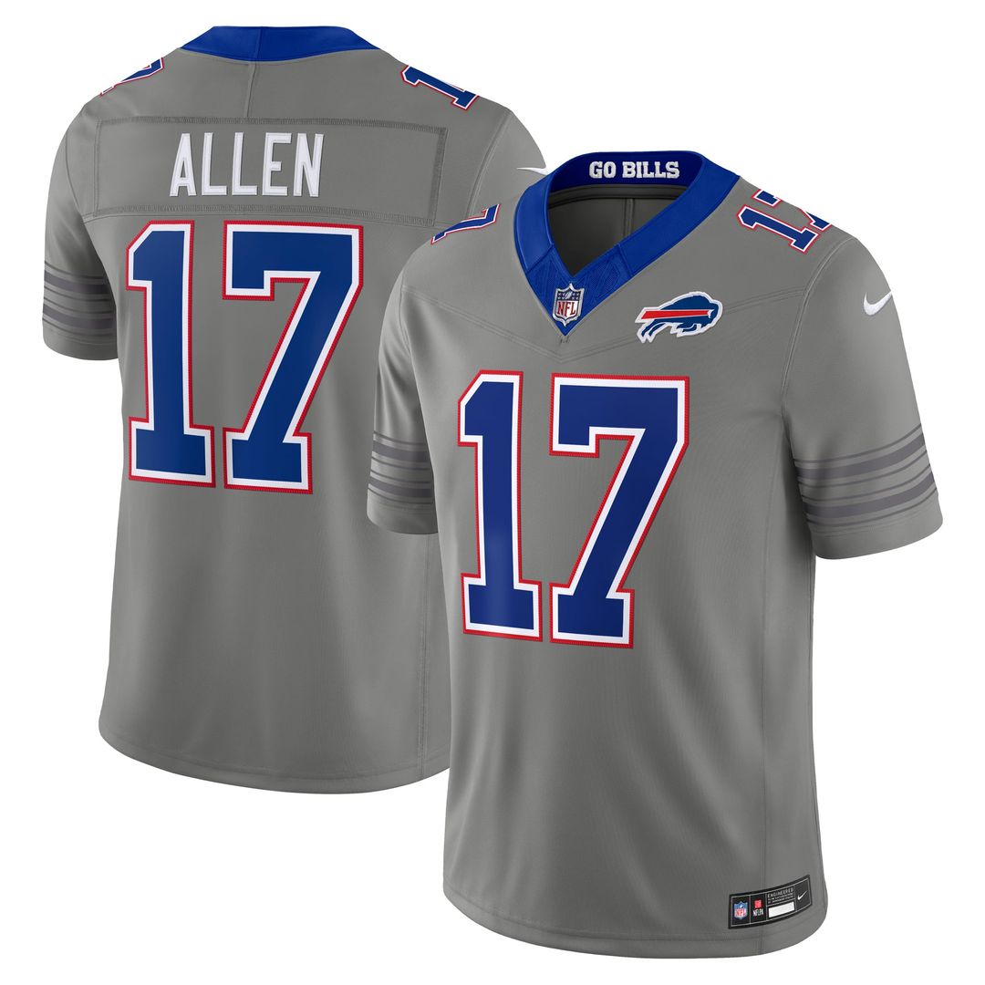 Josh Allen Buffalo Bills Vapor F.U.S.E. Stitched Limited Jersey - White
