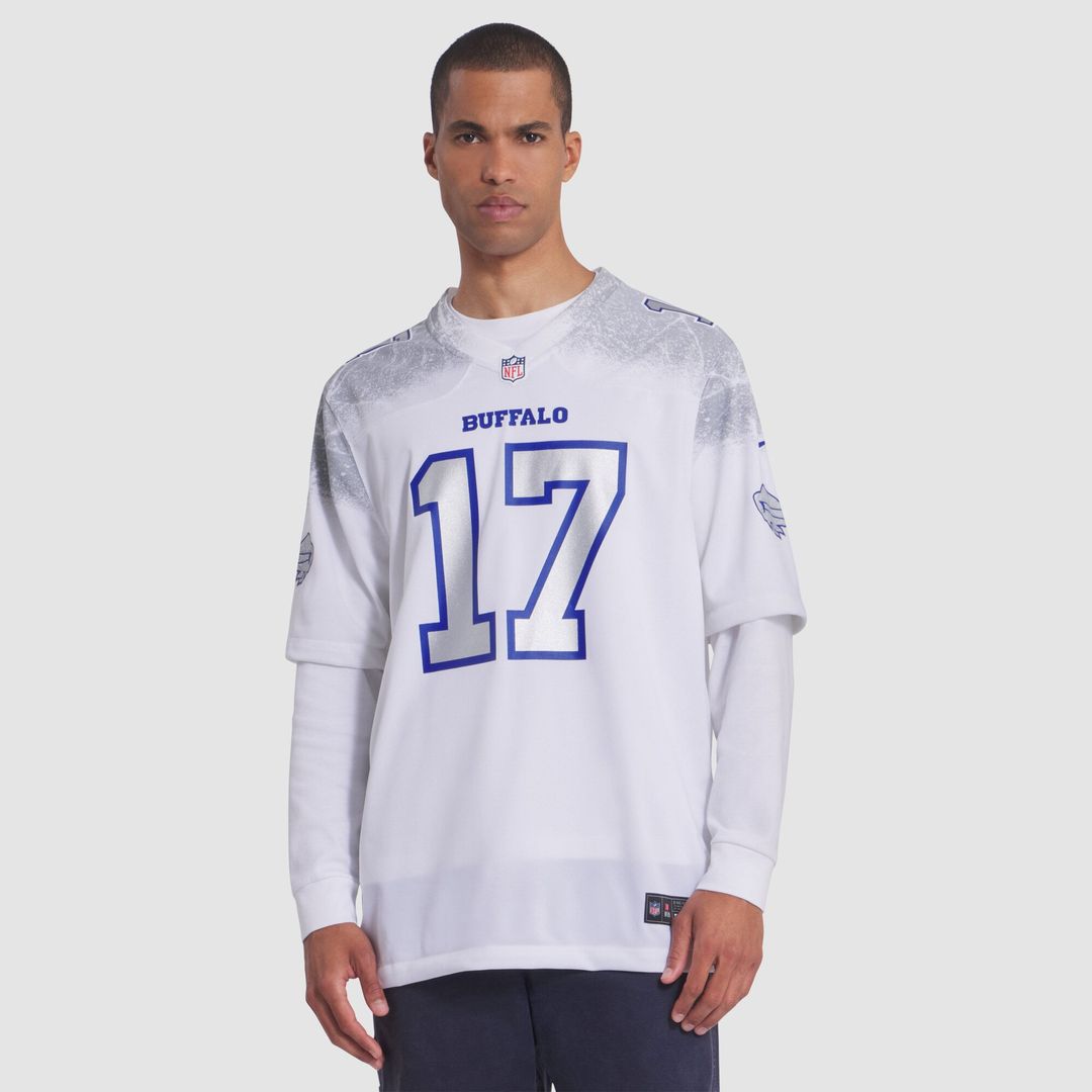 Josh Allen Buffalo Bills Rivalries Collection Game Jersey - White
