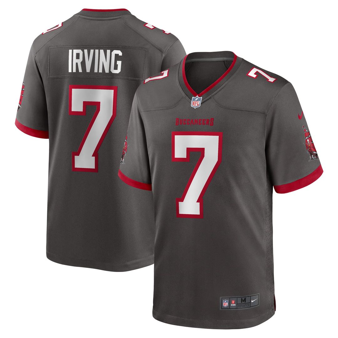 Bucky Irving Tampa Bay Buccaneers Game Jersey - White