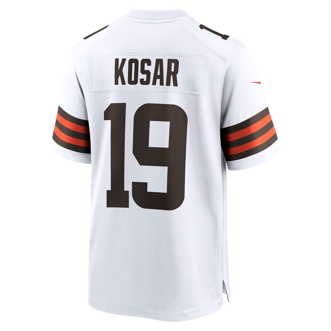 Bernie Kosar Cleveland Browns Retired Player Game Jersey - White