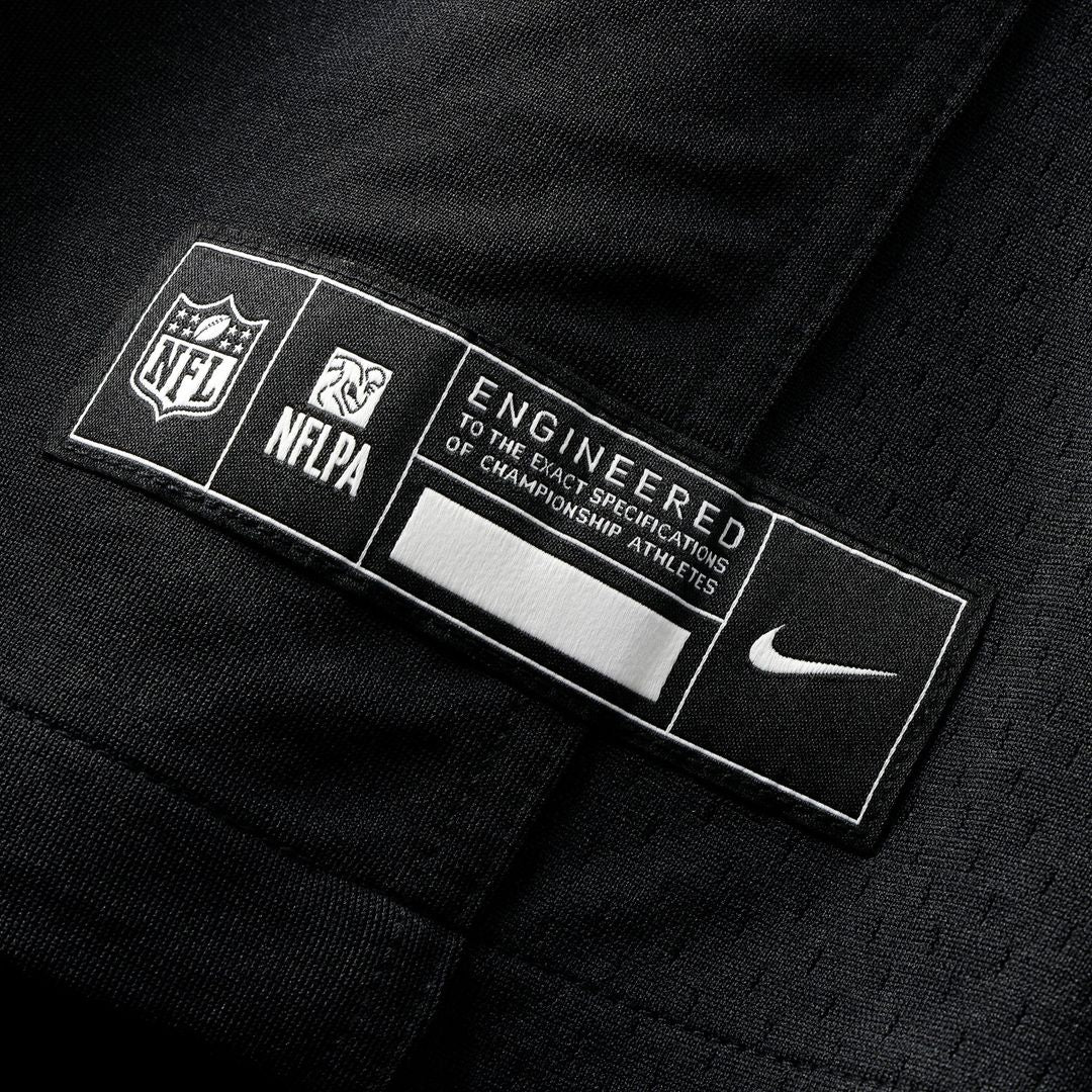 Inter Milan 2025 Soccer x NFL Game Jersey - Black