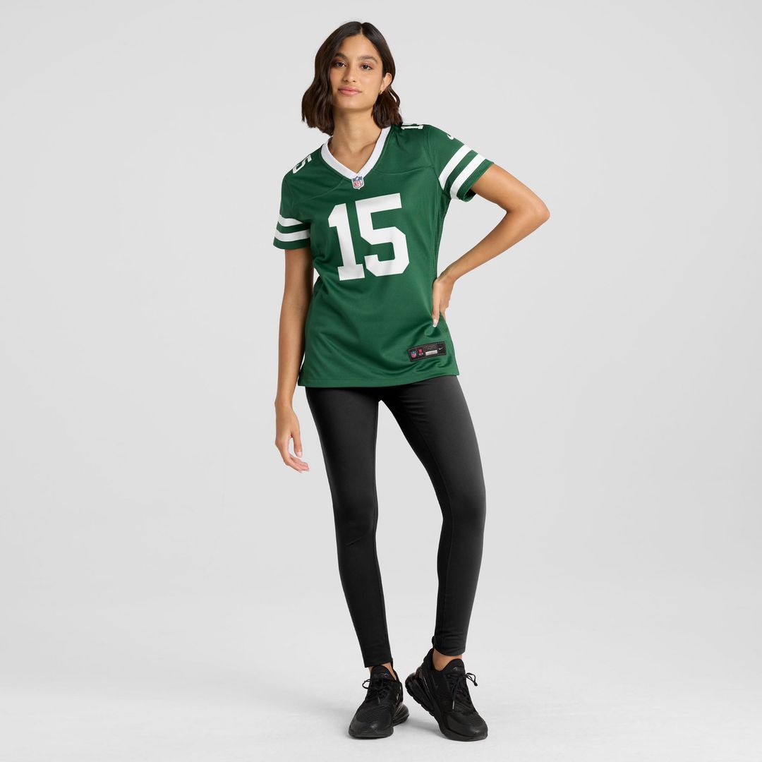 Adonai Mitchell New York Jets Women's Team Game Jersey - Legacy Green