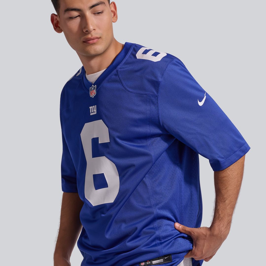 Jaxson Dart New York Giants Alternate Century Red Game Jersey - Red