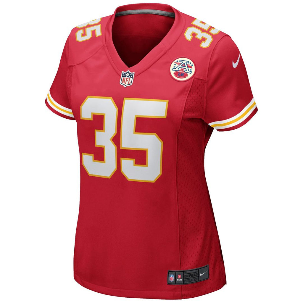 Christian Okoye Kansas City Chiefs Women's Game Retired Player Jersey - Red