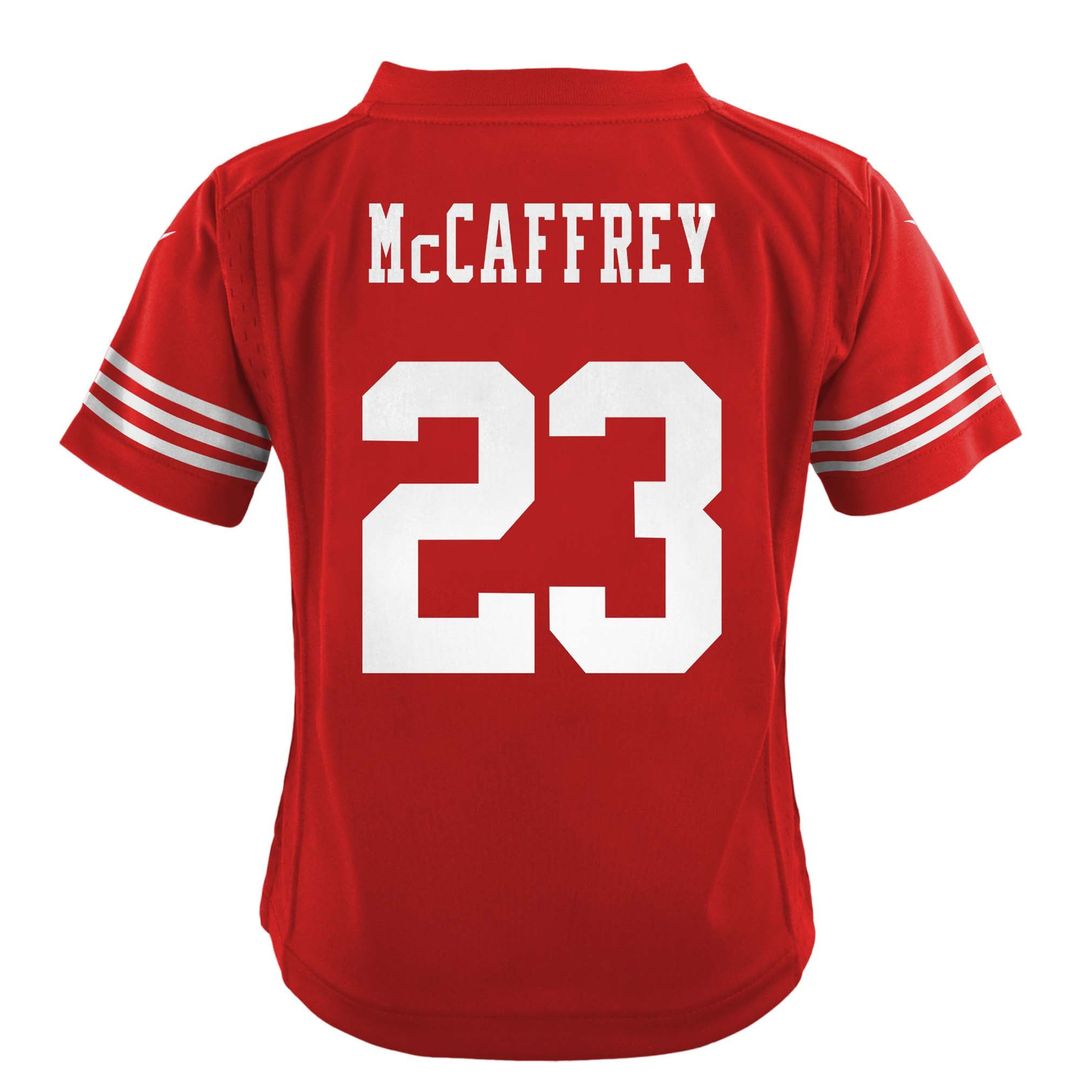 Christian McCaffrey San Francisco 49ers Toddler Game Jersey - Scarlet