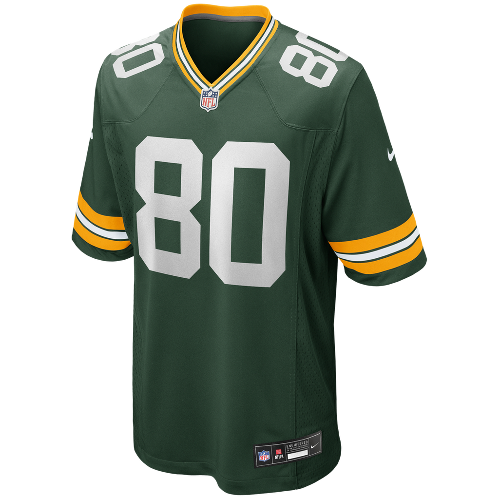 Donald Driver Green Bay Packers Game Retired Player Jersey - Green