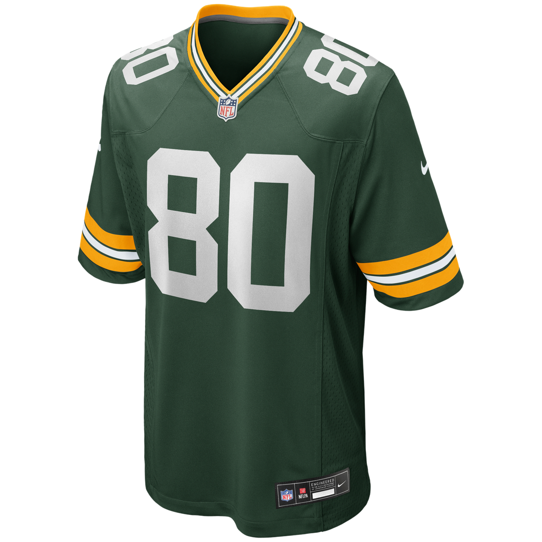 Donald Driver Green Bay Packers Game Retired Player Jersey - Green