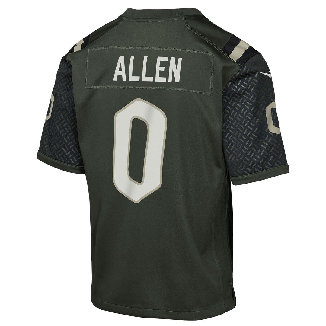 Braelon Allen New York Jets Youth 2025 Rivalries Collection Game Jersey - Gotham Green