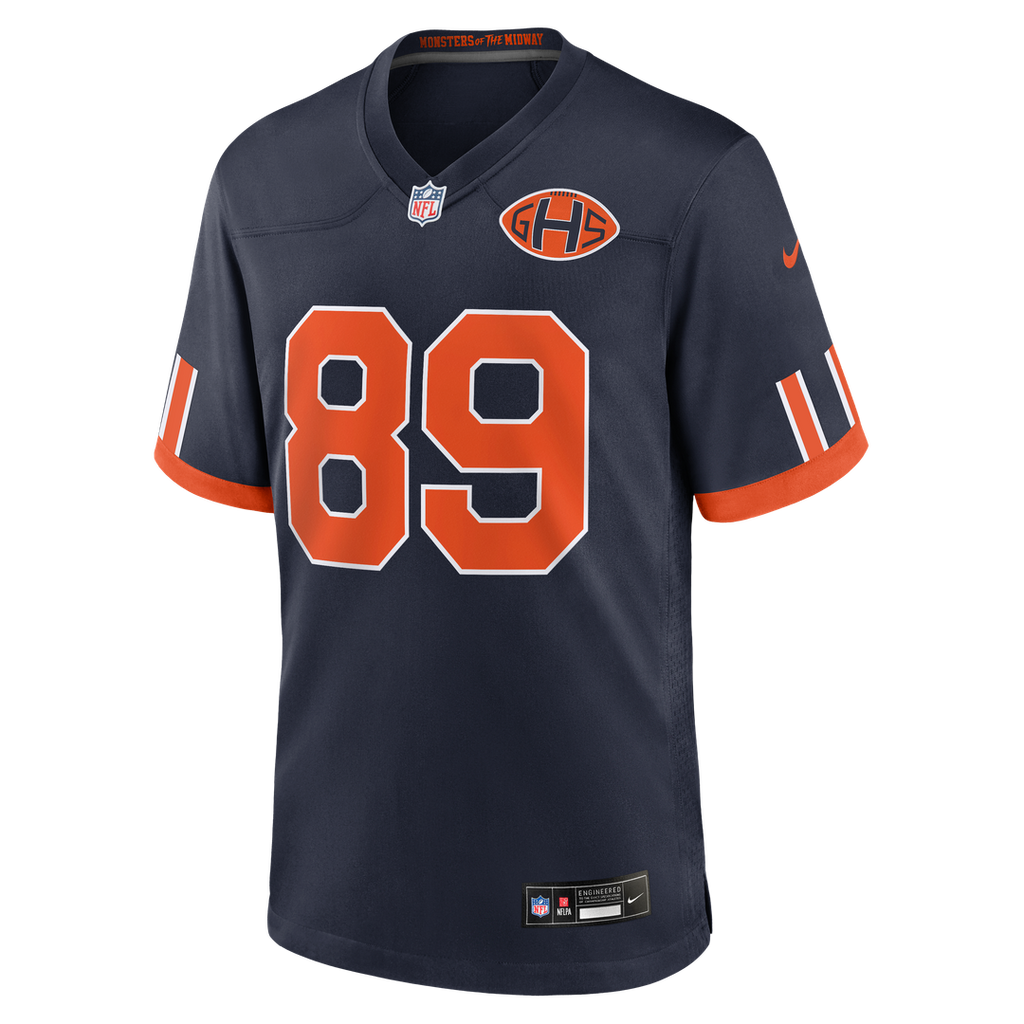 Mike Ditka Chicago Bears 2026 Rivalries Collection Game Jersey - Navy