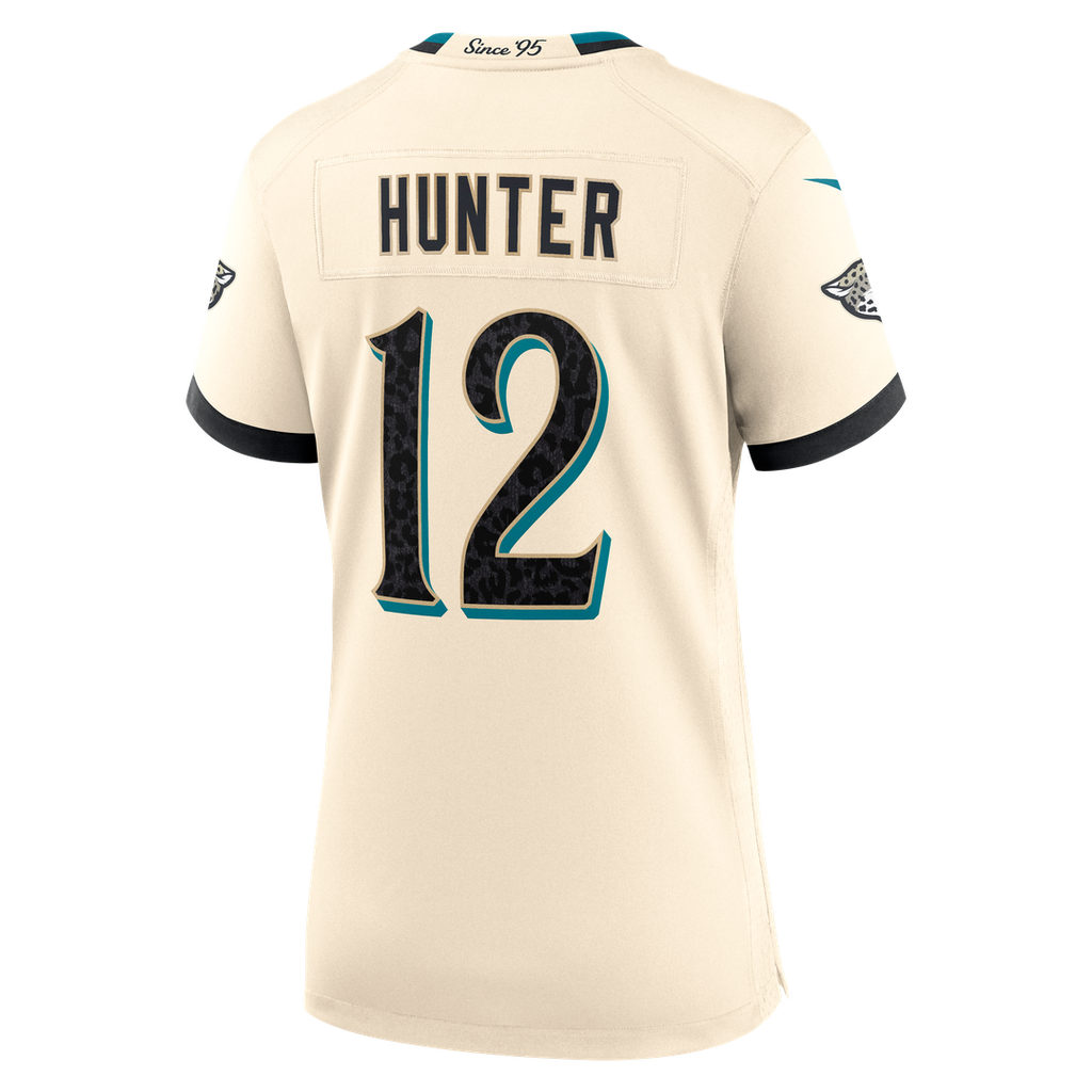 Travis Hunter Jacksonville Jaguars Women's 2026 Rivalries Collection Game Jersey - Natural