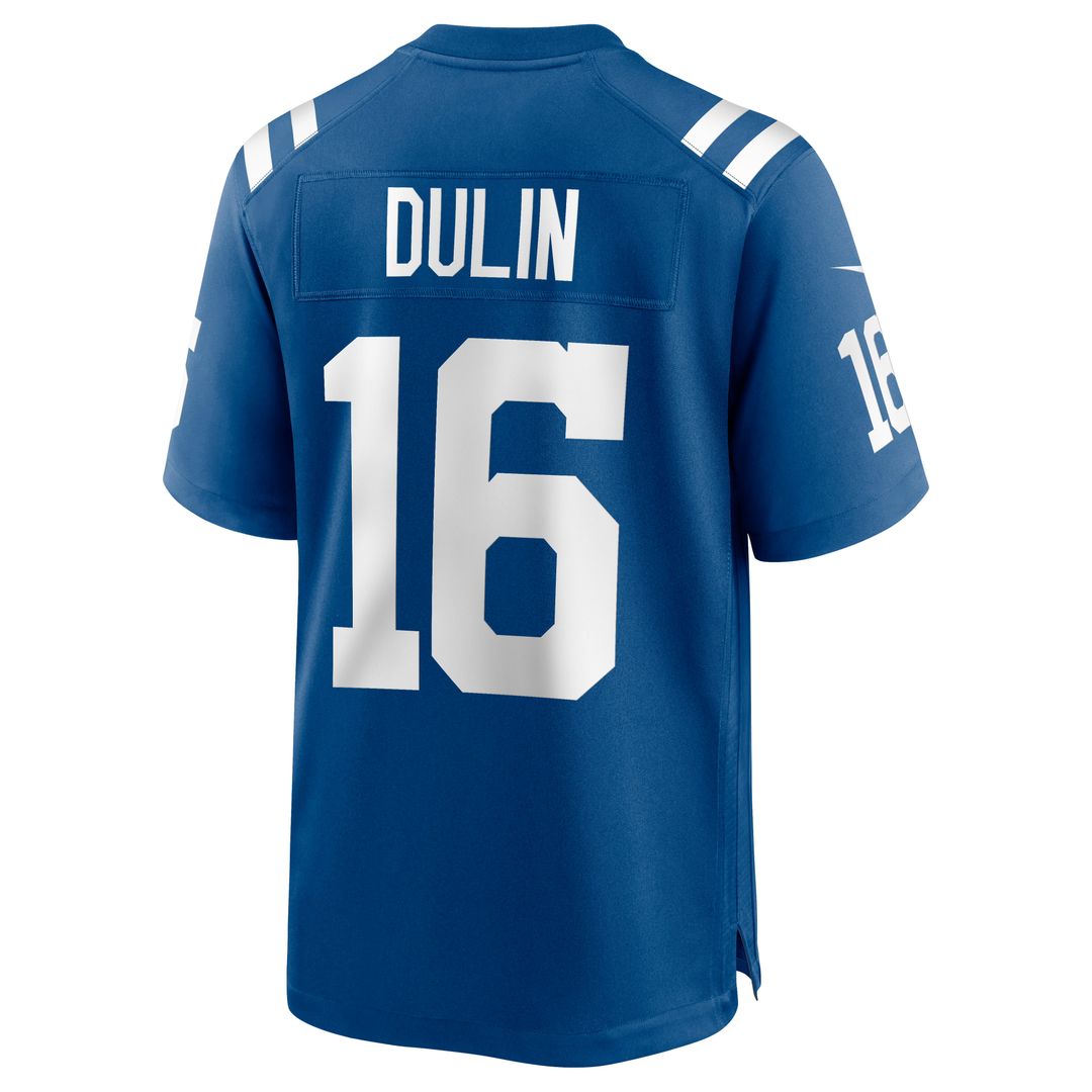 Ashton Dulin Indianapolis Colts Game Jersey - Royal