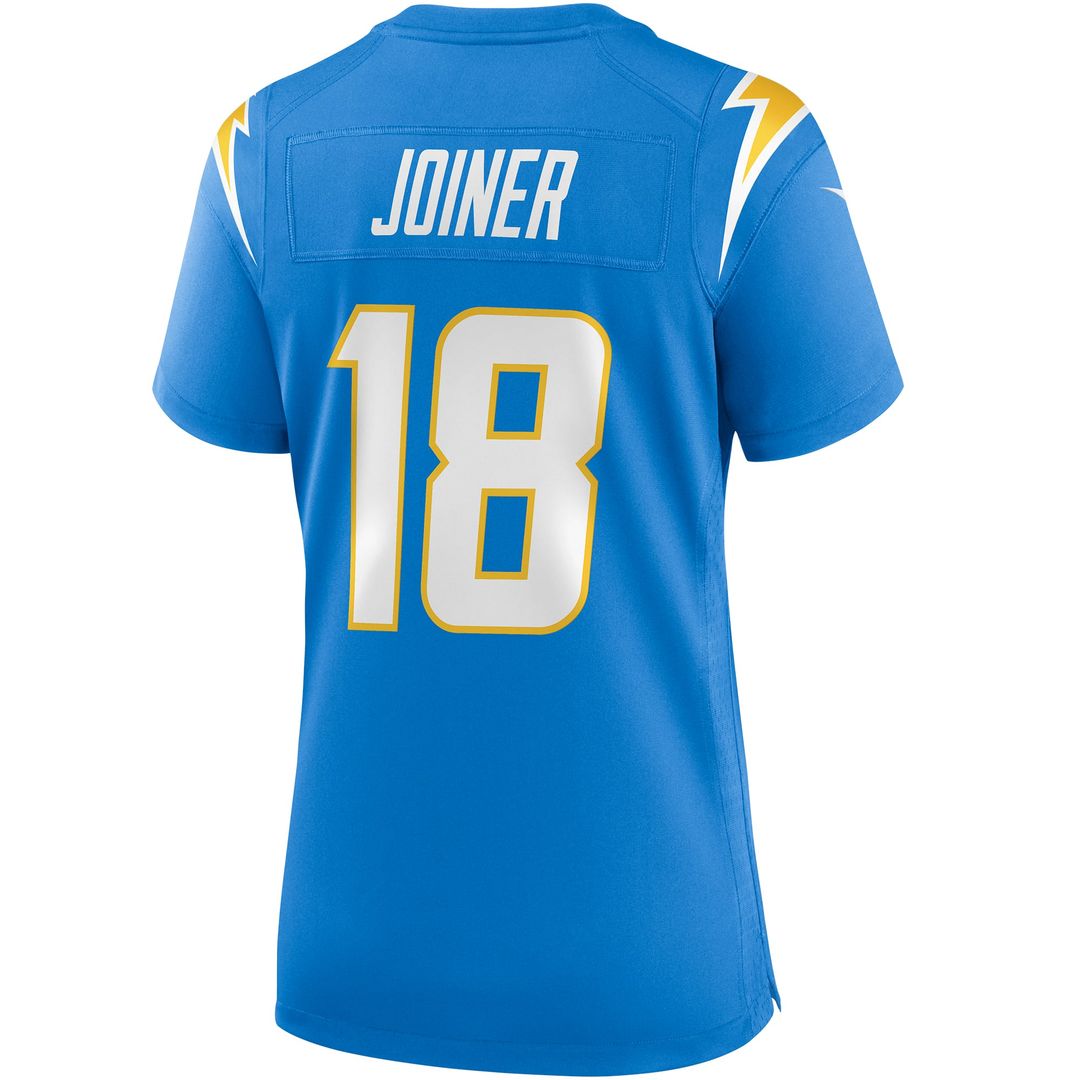 Charlie Joiner Los Angeles Chargers Women's Game Retired Player Jersey - Powder Blue