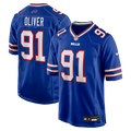 Ed Oliver Buffalo Bills Team Game Player Jersey - Royal