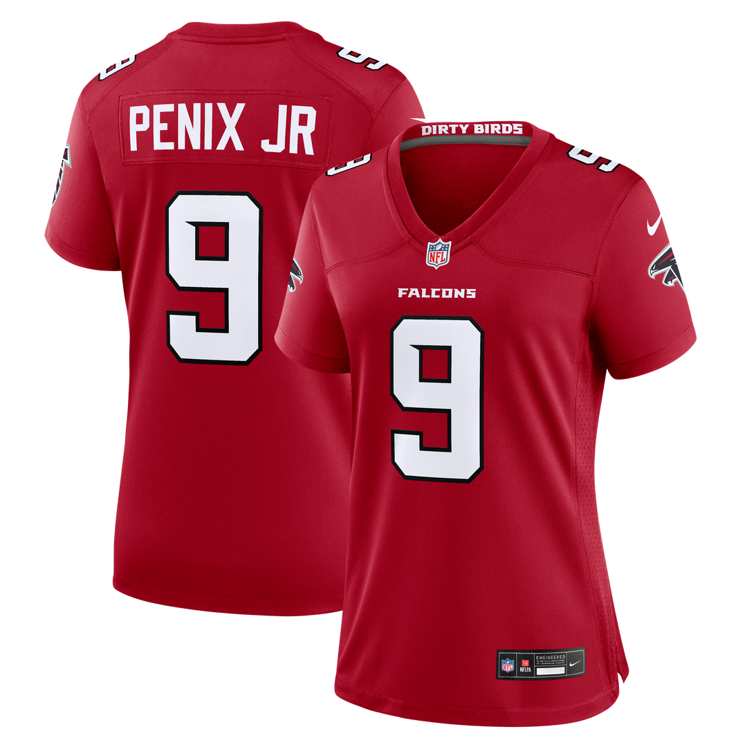 Michael Penix Jr. Atlanta Falcons Women's Game Jersey - Red