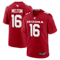 Max Melton Arizona Cardinals Team Game Jersey - Cardinal