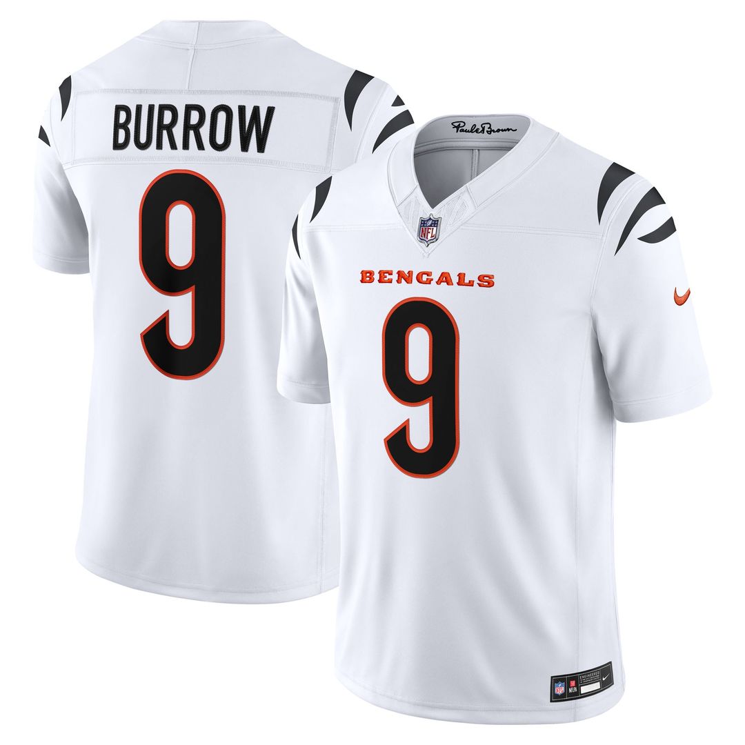 Joe Burrow Cincinnati Bengals Team Vapor F.U.S.E. Stitched Limited Jersey - Black