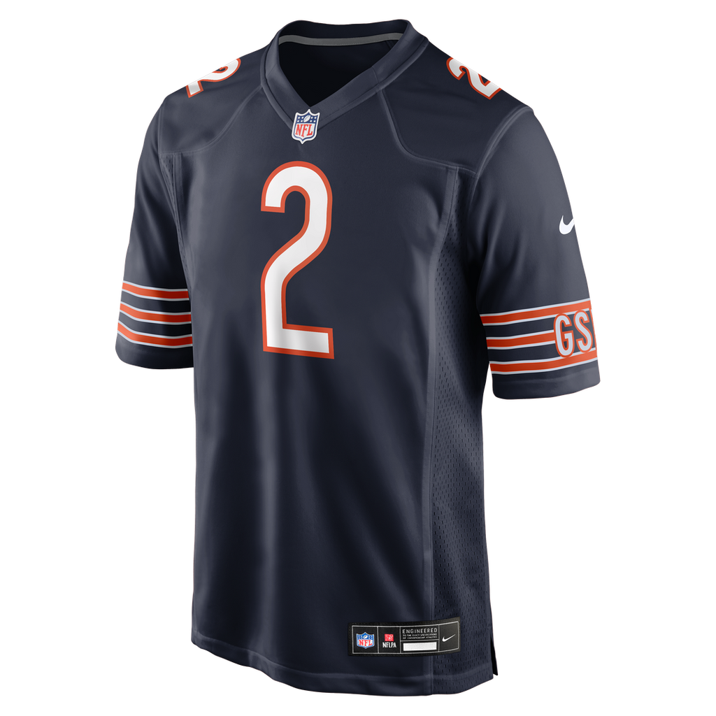 Coby Bryant Chicago Bears Team Game Jersey - Navy