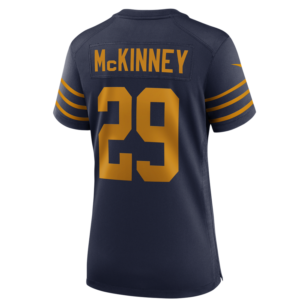 Xavier McKinney Green Bay Packers Women's Team Game Jersey - Green