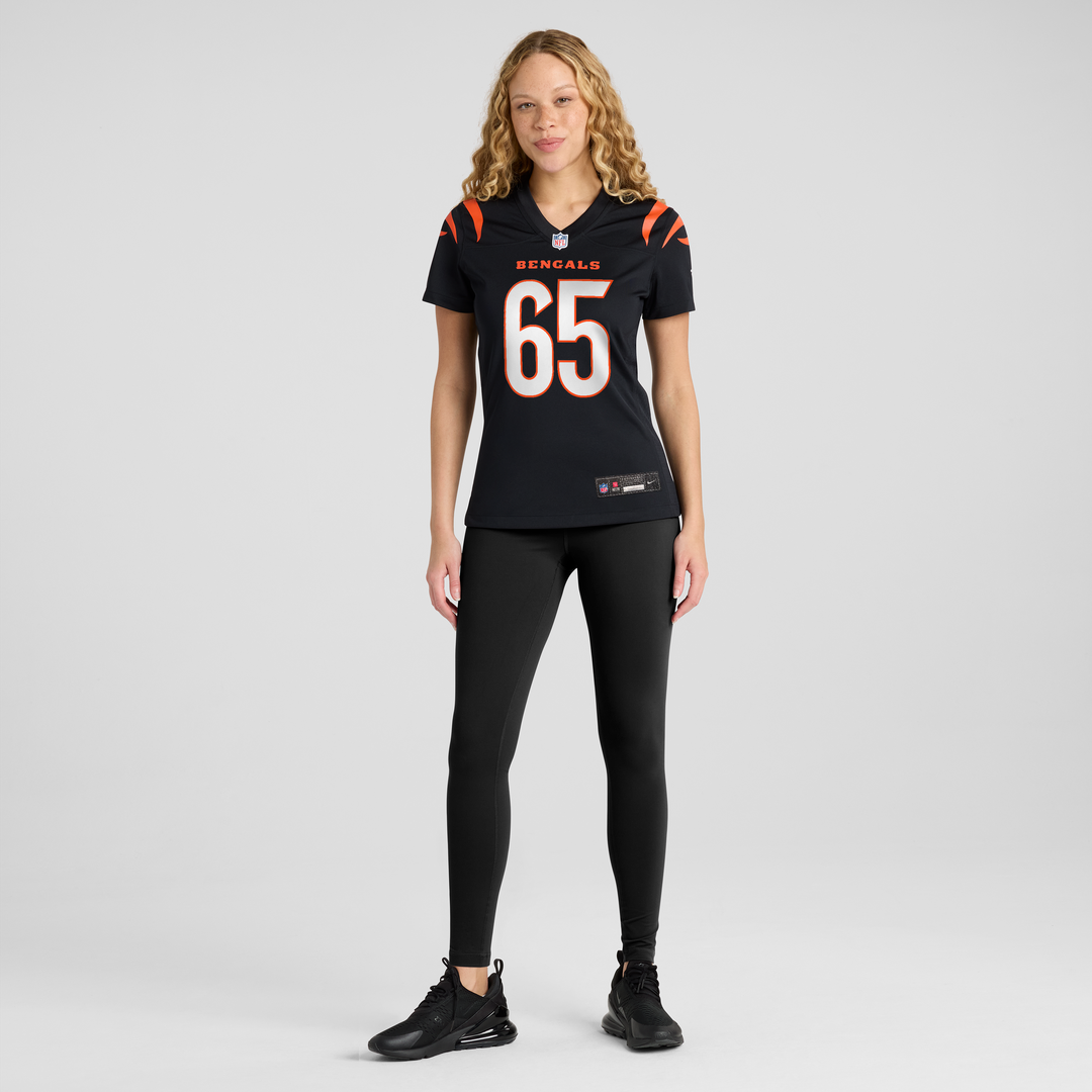 Connor Lew Cincinnati Bengals Women's Team Game Jersey - Black